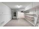 Unfinished basement space featuring shelving and white painted walls at 172 Mary Ellen Dr, Charleston, SC 29403