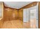 Office featuring beautiful wooden paneling and doorway to bright living room at 172 Mary Ellen Dr, Charleston, SC 29403