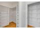 Well-organized walk-in closet with built-in shelving, drawers, and ample storage space at 172 Mary Ellen Dr, Charleston, SC 29403
