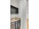 Elegant wet bar featuring granite countertop, wine rack and beverage cooler at 172 Mary Ellen Dr, Charleston, SC 29403