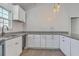 A functional kitchen showcasing white cabinets, granite counters, and essential appliances at 191 Blackstone Dr, Moncks Corner, SC 29461