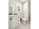 Bathroom vanity, tile floors, and shower at 203 Horseshoe Rd, Moncks Corner, SC 29461