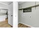 Laundry area featuring laundry room signage and washer/dryer hookups at 204 Delano St, Saint George, SC 29477