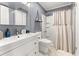 Modern bathroom with sleek vanity, updated fixtures, and a shower-tub combo at 2915 Nantuckett Ave, North Charleston, SC 29420