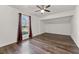 Minimalist bedroom offering great natural light and hardwood flooring at 2915 Nantuckett Ave, North Charleston, SC 29420