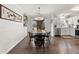 Bright dining area featuring a round table and updated lighting at 2915 Nantuckett Ave, North Charleston, SC 29420
