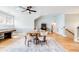 Entertainment room with a game table, arcade machine, and dining table, ideal for leisure and fun at 3204 Waterway Blvd, Isle of Palms, SC 29451