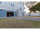 Spacious garage with golf cart and ample storage space at 3204 Waterway Blvd, Isle of Palms, SC 29451