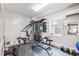 Home gym featuring a full set of weight training equipment and rubber flooring at 3204 Waterway Blvd, Isle of Palms, SC 29451