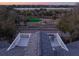 Inviting roof deck with lovely railings overlooking a golf course and tranquil landscape at 3204 Waterway Blvd, Isle of Palms, SC 29451