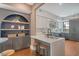 Beautiful kitchen featuring stainless steel appliances, bright countertops, and hardwood floors at 40 Pitt St, Charleston, SC 29401
