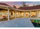 Backyard view featuring a pool, covered patio, and outdoor seating at 4009 Ballovista Rd, Johns Island, SC 29455