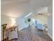 Bright living area featuring a skylight, desk, and comfortable seating at 4009 Ballovista Rd, Johns Island, SC 29455