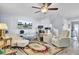 Comfortable living room with a plush sofa, decorative accents, and an inviting atmosphere at 402 Pine Bluff Dr, Summerville, SC 29483