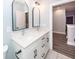 Modern bathroom with double vanity and mirrors at 413 Renau Blvd, Summerville, SC 29483