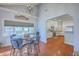 Eat-in kitchen features recessed lighting and plentiful cabinets at 4462 Francis Yonge Way, Hollywood, SC 29449