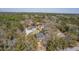 Aerial view of the neighborhood showing mature trees and proximity to neighbors at 4462 Francis Yonge Way, Hollywood, SC 29449