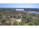 Aerial view with property address near waterfront, surrounded by trees and marshland at 4462 Francis Yonge Way, Hollywood, SC 29449