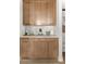 Custom cabinetry with light backsplash and quartz countertops at 707 Alma Square Dr, Moncks Corner, SC 29461