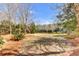 Spacious backyard featuring a well-maintained lawn and mature trees under a blue sky at 1032 Black Rush Cir, Mount Pleasant, SC 29466