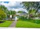 Community pool featuring a gazebo, well-maintained lawn, and a decorative water fountain at 1278 Deep Water Dr, Mount Pleasant, SC 29464
