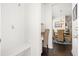 Inviting entryway leads to a dining area, blending functionality with modern design at 1532 Roustabout Way, Charleston, SC 29414