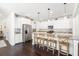 Modern kitchen featuring white cabinets, granite countertops, and stainless steel appliances at 1532 Roustabout Way, Charleston, SC 29414