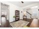 Cozy living room showcasing hardwood floors and open layout, perfect for entertaining at 1532 Roustabout Way, Charleston, SC 29414