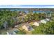 Picturesque aerial view of a lakeside community, showcasing lush greenery and waterfront homes at 1633 Pimlico Blvd, Moncks Corner, SC 29461