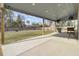 Spacious backyard with a patio, barbecue, ceiling fan, with a beautiful view at 1633 Pimlico Blvd, Moncks Corner, SC 29461