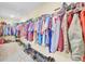 Spacious walk-in closet offering ample storage with shelving and plenty of space for shoes and clothes at 1633 Pimlico Blvd, Moncks Corner, SC 29461