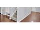 An open-concept staircase leads to the upper level, enhancing the home's layout and flow at 1633 Pimlico Blvd, Moncks Corner, SC 29461