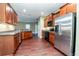Kitchen with stainless steel appliances, granite counters, and wood floors at 173 Cypress Forest Dr, Moncks Corner, SC 29461