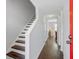 Entryway featuring hardwood floors and staircase at 2362 Parsonage Rd # 2G, Charleston, SC 29414