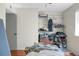Bedroom with shelving and hardwood floors at 2608 Hidden Cove Dr, Moncks Corner, SC 29461