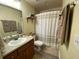 Bathroom with vanity, shower with curtain, and neutral wall color at 276 Alexandra Dr # 6, Mount Pleasant, SC 29464