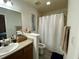 Bathroom with vanity, shower with curtain, and neutral wall color at 276 Alexandra Dr # 6, Mount Pleasant, SC 29464