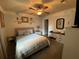 Comfortable bedroom with ceiling fan, neutral tones, carpet flooring and ample natural light at 276 Alexandra Dr # 6, Mount Pleasant, SC 29464