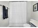 Clean bathroom with shower/tub combo and neutral tones at 326 Ripple Park Dr, Summerville, SC 29486