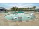 The pool area features built-in loungers for a relaxing and social community experience at 326 Ripple Park Dr, Summerville, SC 29486