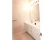 Bathroom featuring a double sink vanity with storage, a large mirror, and neutral-toned flooring at 3406 Mariners Way, Moncks Corner, SC 29461