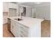 Bright kitchen featuring white cabinets, a center island, and modern fixtures at 351 Blue Oak Dr, Moncks Corner, SC 29461