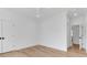 Spacious bedroom featuring a wood floor and a view through an open doorway at 4176 Victory Pointe Dr, Mount Pleasant, SC 29466