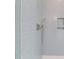 Shower features light blue subway tile, niche, and chrome shower head at 4176 Victory Pointe Dr, Mount Pleasant, SC 29466