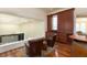 Lounge area featuring a large glass pane with an indoor sink and wine bar at 4202 Links Ct, North Charleston, SC 29420