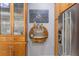 Wet bar area with custom cabinetry, beer taps, and stainless steel refrigerator; ideal for entertaining guests at 4202 Links Ct, North Charleston, SC 29420