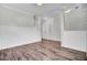 Open basement area with hardwood flooring, white walls, and recessed lighting at 422 Sanders Farm Ln, Charleston, SC 29492