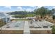 A community area with picnic tables, bocce ball court, and lake view at 532 Fern Tree Dr, Summerville, SC 29486