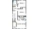 Second floor plan featuring the owner's suite, two additional bedrooms, bathrooms, and the utility room at 715 Rumbling Leaf Ln, Summerville, SC 29486