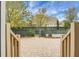 Backyard featuring a stone patio, landscaping, and a fenced-in yard at 729 Quintan St, Summerville, SC 29486